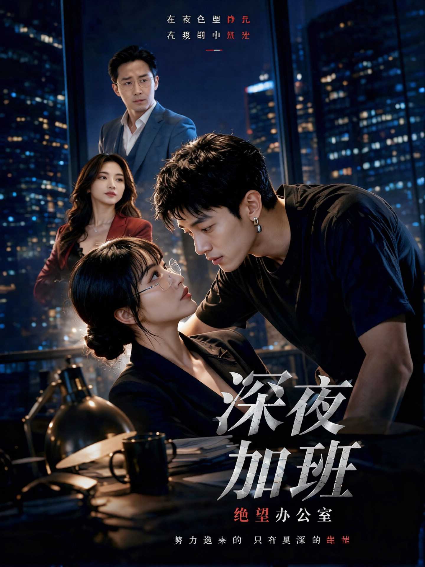 深夜加班海报